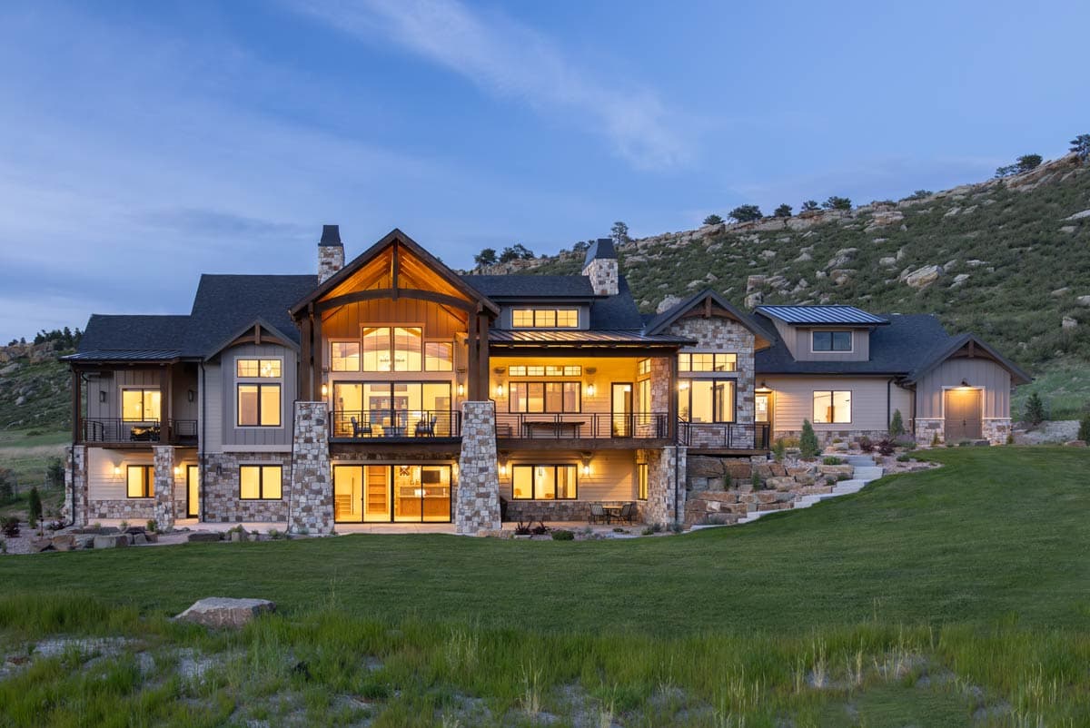 Plan 95252RW: 2 or 4 Bed Mountain House Plan with Home Office - 3246 Sq Ft - Image #22 - Craftsman, Mountain, New American, Rustic