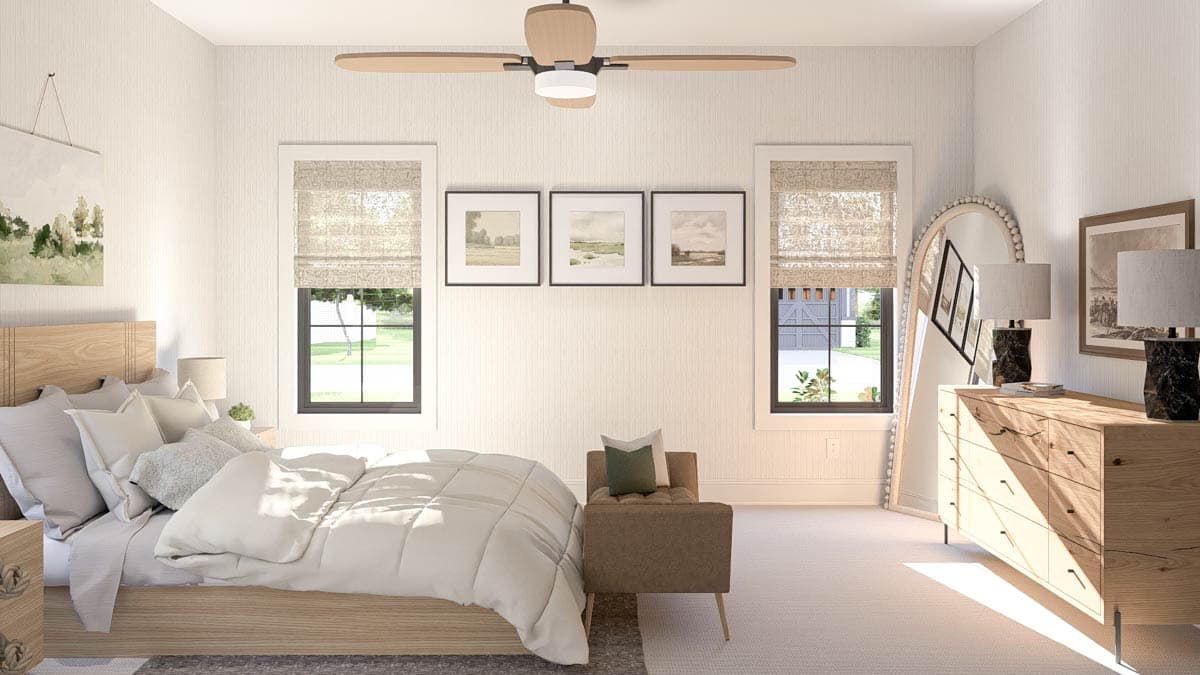 Plan 623420DJ: 3-Bed Country Farmhouse Plan Perfect for a Narrow Lot - 1483 Sq Ft - Image #8 - Country, Farmhouse, Traditional
