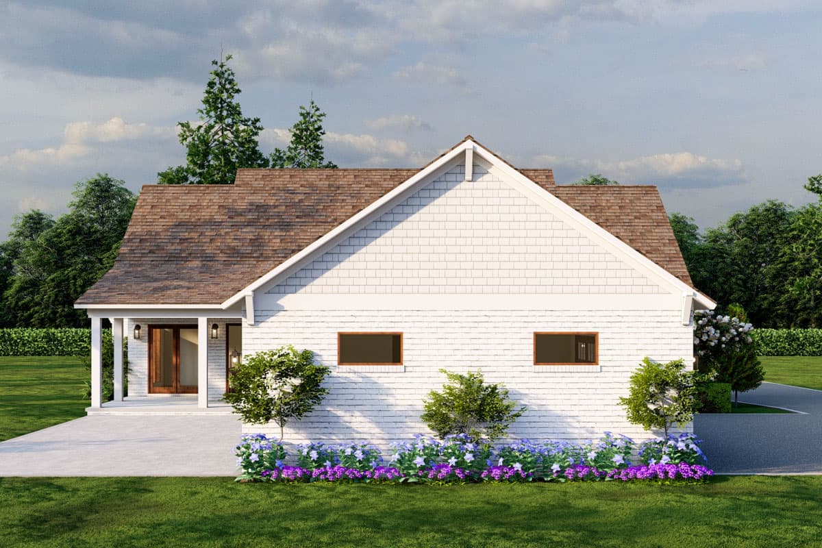 Plan 70893MK: One-Story Modern Farmhouse with Two Master Suites - 3067 Sq Ft - Image #5 - Modern Farmhouse, Traditional
