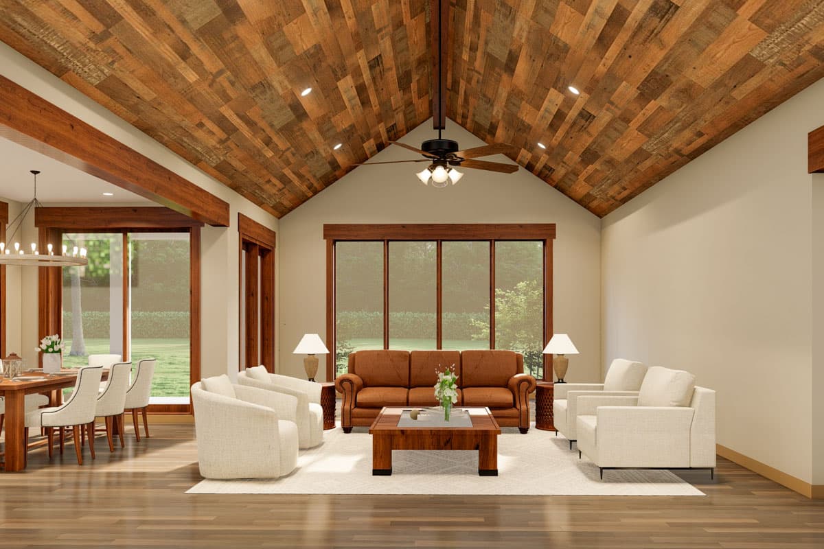 Plan 70893MK: One-Story Modern Farmhouse with Two Master Suites - 3067 Sq Ft - Image #11 - Modern Farmhouse, Traditional
