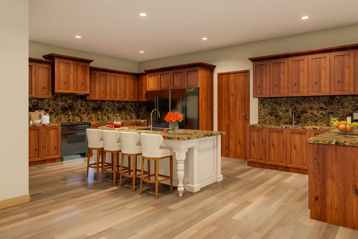 Plan 70893MK: One-Story Modern Farmhouse with Two Master Suites - 3067 Sq Ft - Image #16 - Modern Farmhouse, Traditional