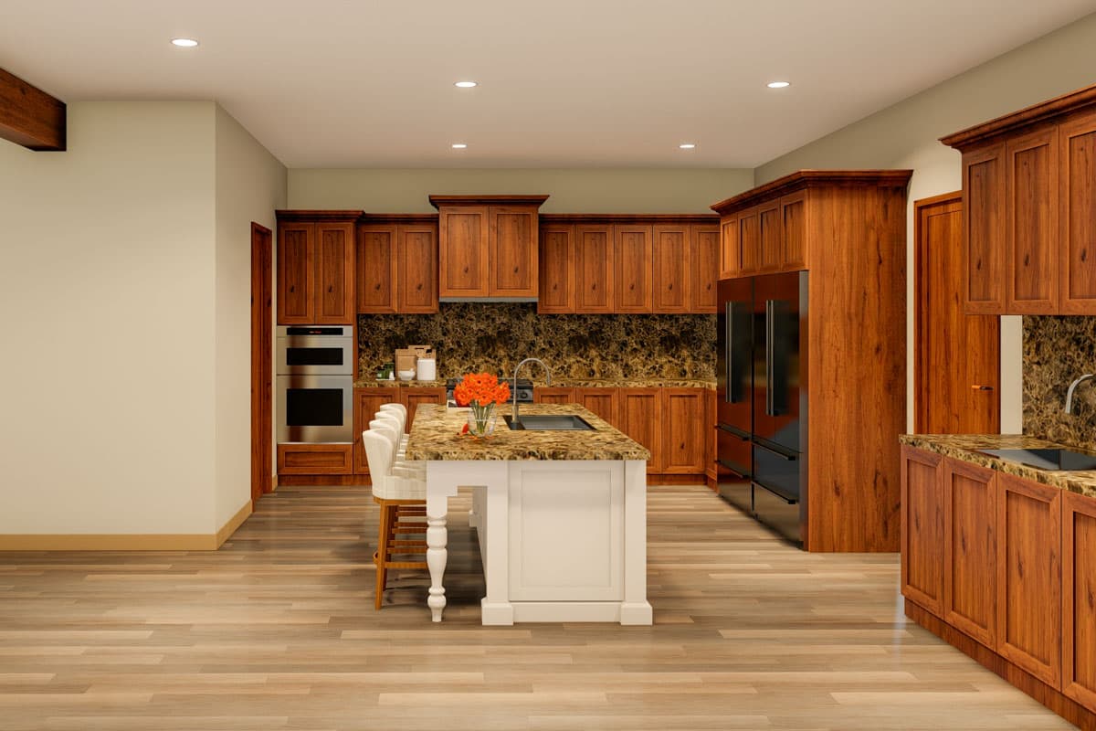Plan 70893MK: One-Story Modern Farmhouse with Two Master Suites - 3067 Sq Ft - Image #17 - Modern Farmhouse, Traditional