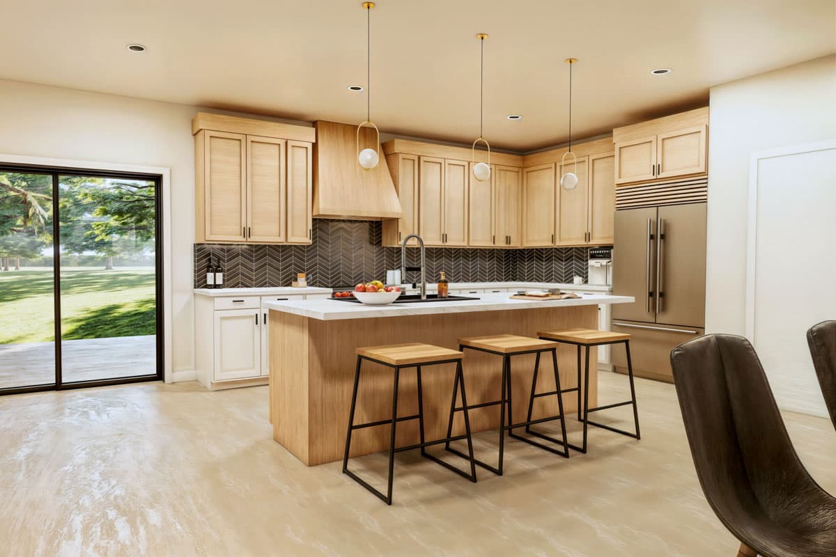 Plan 600004PDZ: 3-Bed Barndominium House Plan with Second Story Loft - 2539 Sq Ft - Image #12 - Barndominium