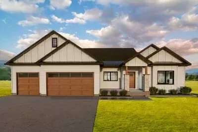 3-Bed Craftsman House Plan with Optionally Finished Lower Level - 2134 Sq Ft