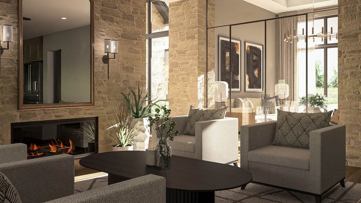 Plan 623425DJ: One-Story Texas Hill Country House Plan with Large Outdoor Living Spaces - 3283 Sq Ft - Image #6 - Hill Country, Ranch