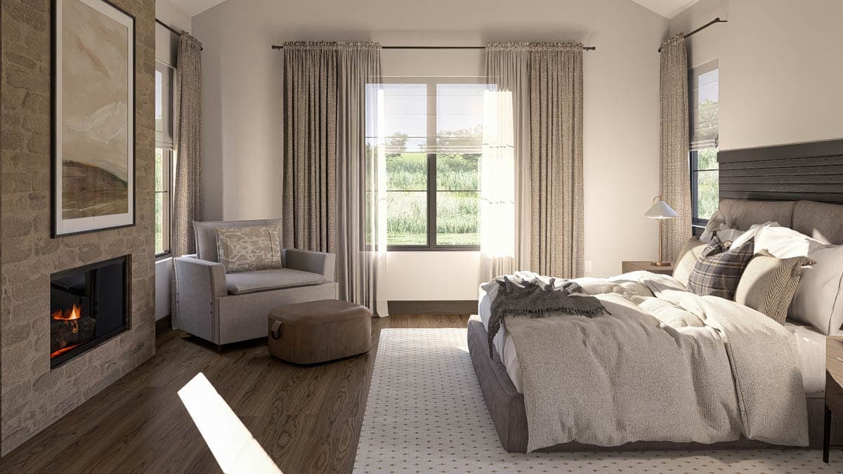 Plan 623425DJ: One-Story Texas Hill Country House Plan with Large Outdoor Living Spaces - 3283 Sq Ft - Image #14 - Hill Country, Ranch