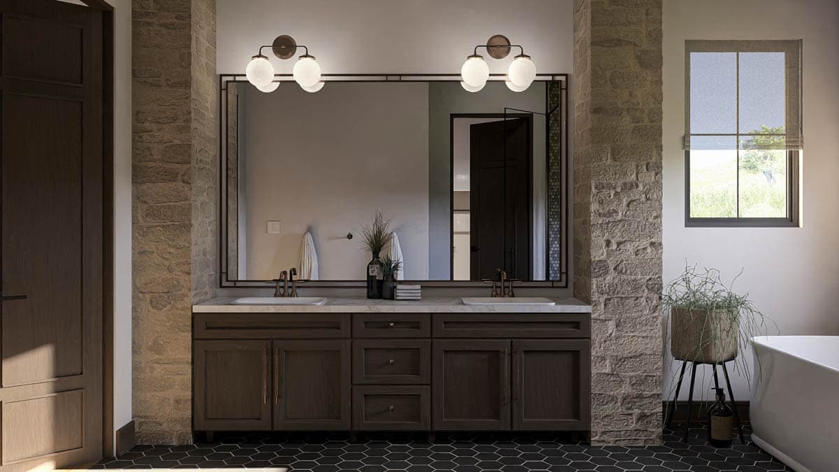 Plan 623425DJ: One-Story Texas Hill Country House Plan with Large Outdoor Living Spaces - 3283 Sq Ft - Image #15 - Hill Country, Ranch