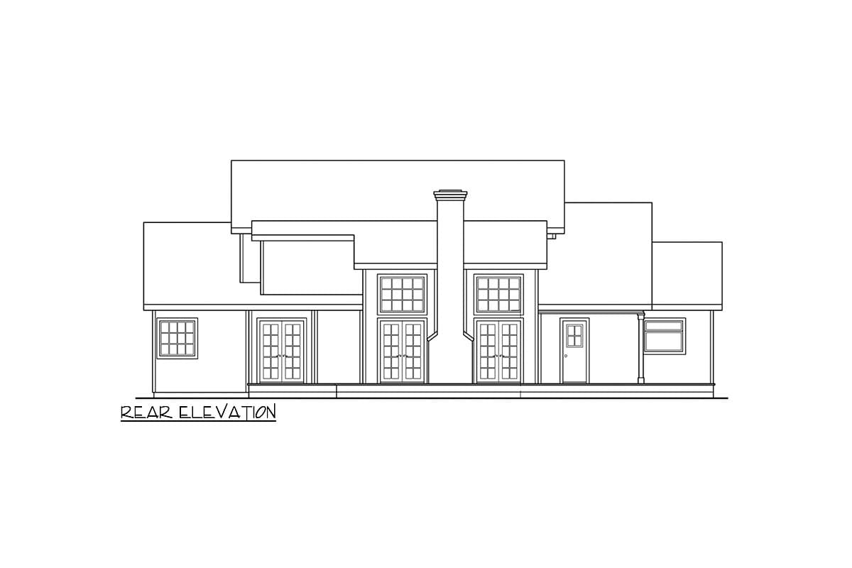Plan 72437DA: Two-Story Country Farmhouse Plan Detached Home Office and Garage - 2224 Sq Ft - Image #9 - Cape Cod, Cottage, Country, Farmhouse, Modern Farmhouse, Traditional