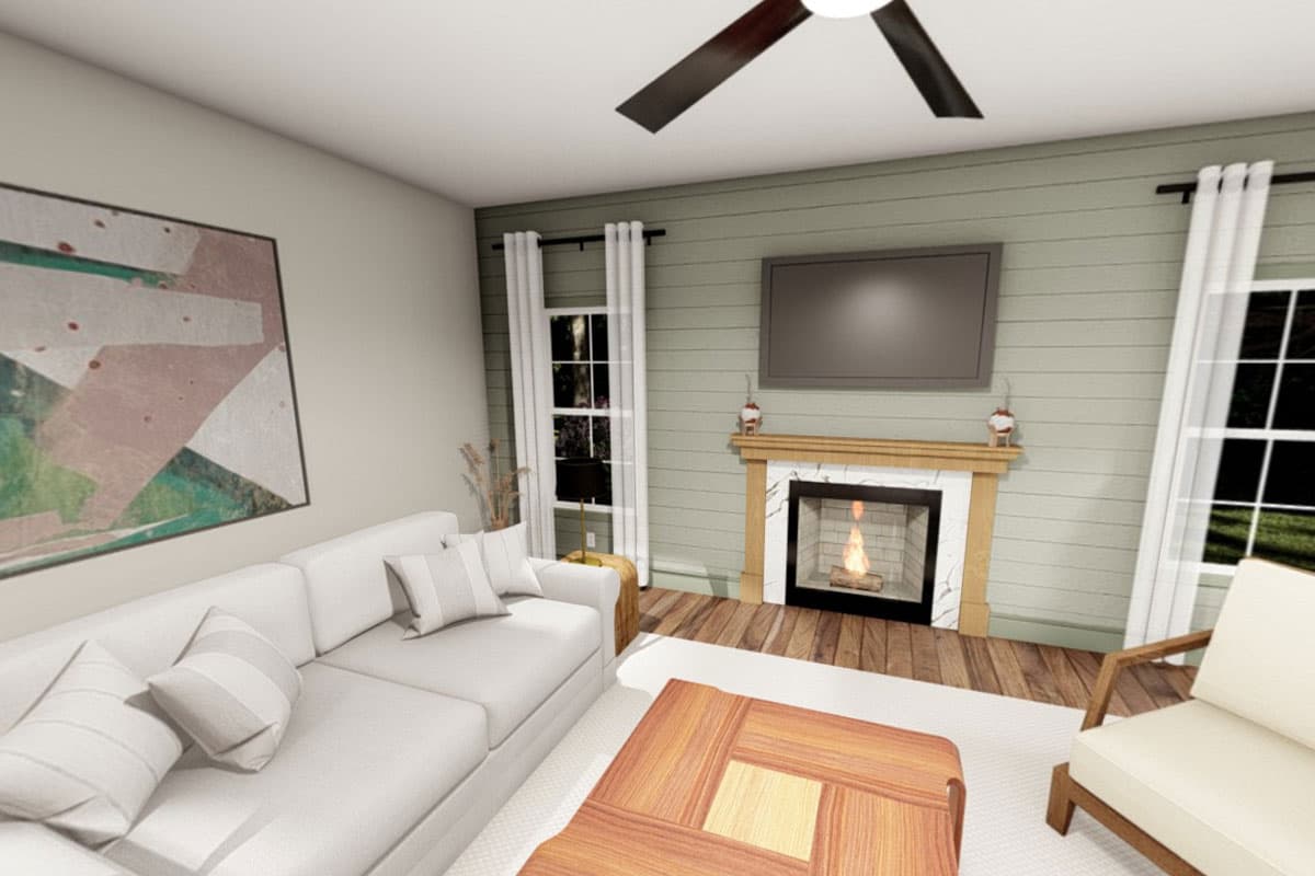 Plan 83667CRW: 4-Bed New American House Plan with Upstairs Loft - 3465 Sq Ft - Virtual Tour Cover Image - Contemporary, Modern Farmhouse, New American