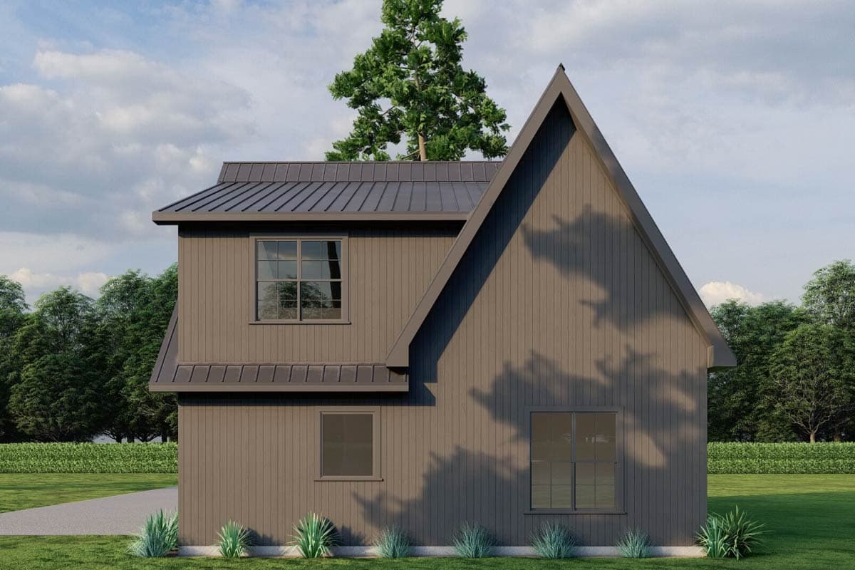 Plan 70894MK: 3-Bed Mountain A-Frame House Plan with Two Story Great Room - 2321 Sq Ft - Image #13 - A-Frame, Cabin, Country, Mountain, Rustic, Vacation