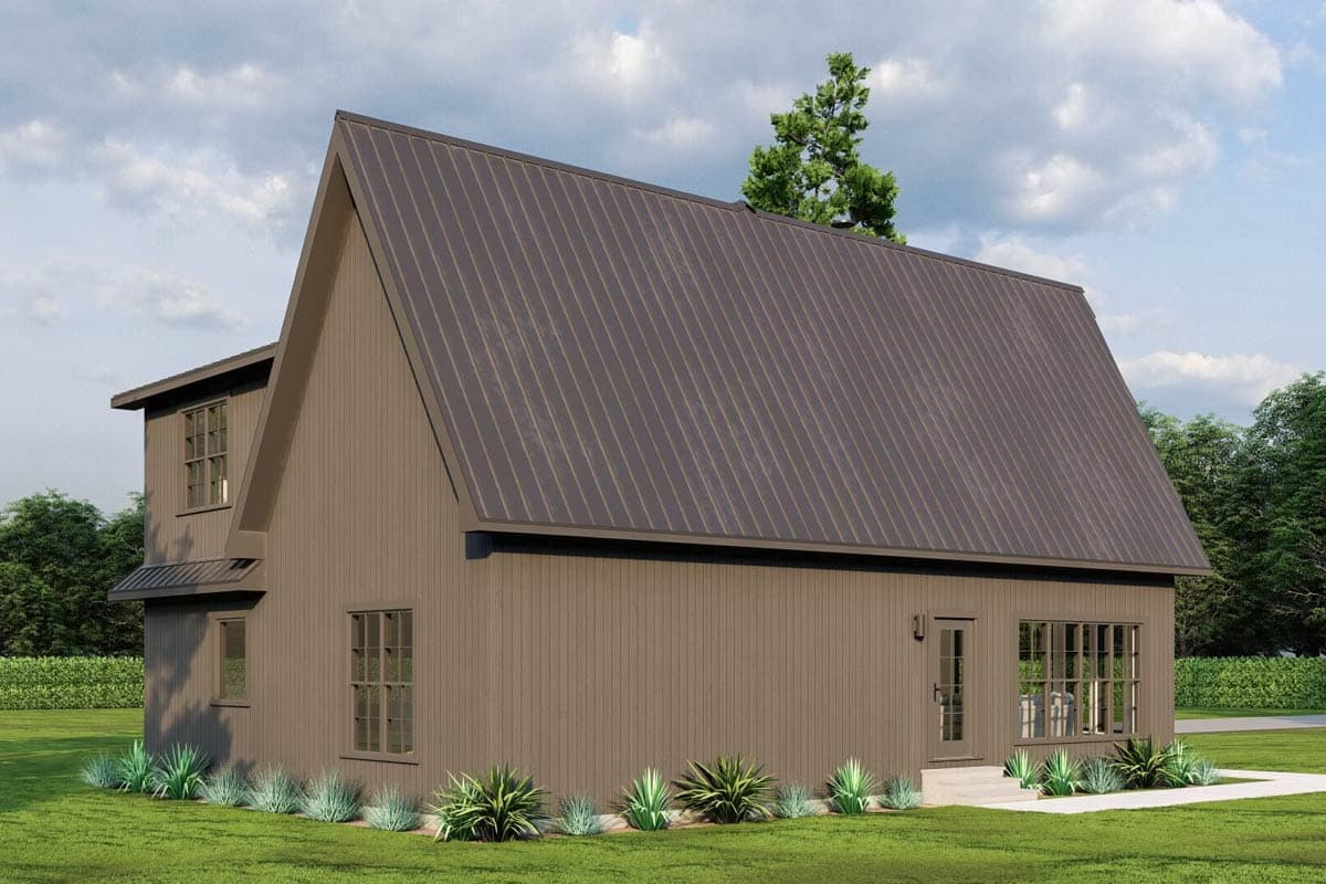Plan 70894MK: 3-Bed Mountain A-Frame House Plan with Two Story Great Room - 2321 Sq Ft - Image #14 - A-Frame, Cabin, Country, Mountain, Rustic, Vacation