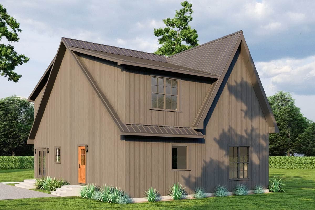 Plan 70894MK: 3-Bed Mountain A-Frame House Plan with Two Story Great Room - 2321 Sq Ft - Image #15 - A-Frame, Cabin, Country, Mountain, Rustic, Vacation