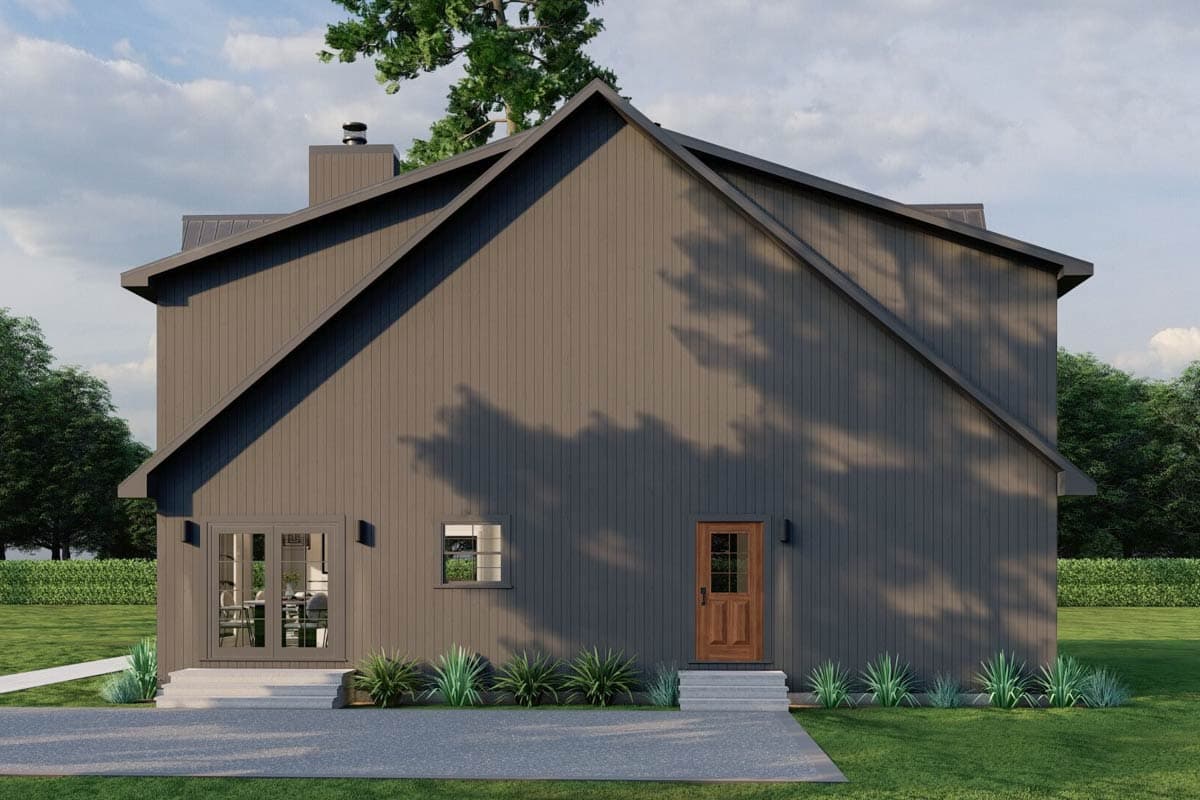 Plan 70894MK: 3-Bed Mountain A-Frame House Plan with Two Story Great Room - 2321 Sq Ft - Image #16 - A-Frame, Cabin, Country, Mountain, Rustic, Vacation