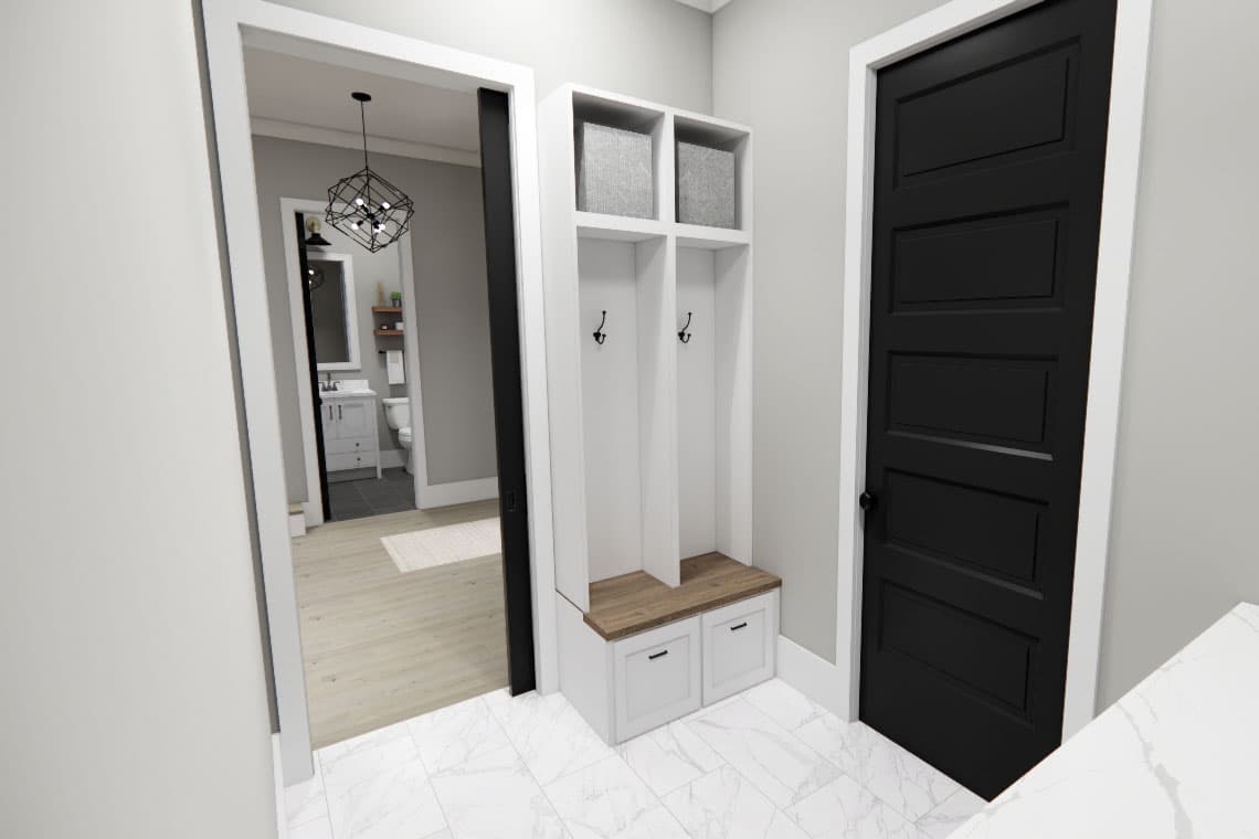 Plan 14800RK: Two-Story Country Farmhouse Plan with Loft Upstairs - 2403 Sq Ft - Image #8 - Country, Farmhouse, Modern Farmhouse, Traditional