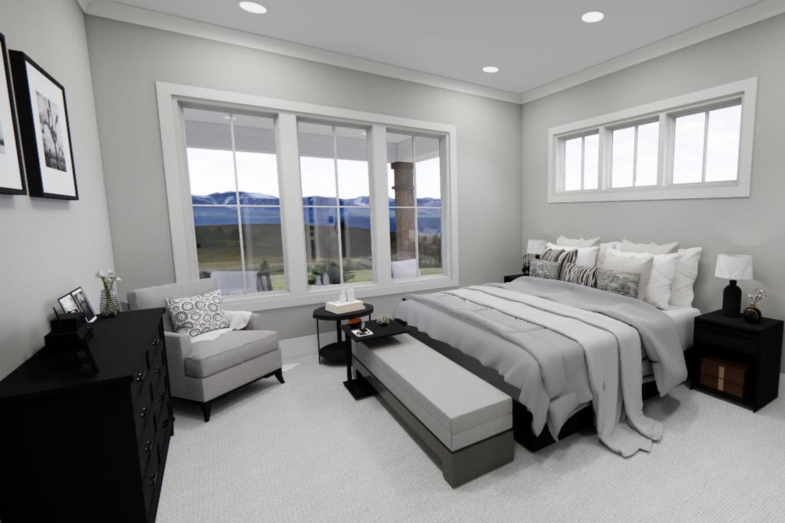 Plan 14800RK: Two-Story Country Farmhouse Plan with Loft Upstairs - 2403 Sq Ft - Image #21 - Country, Farmhouse, Modern Farmhouse, Traditional