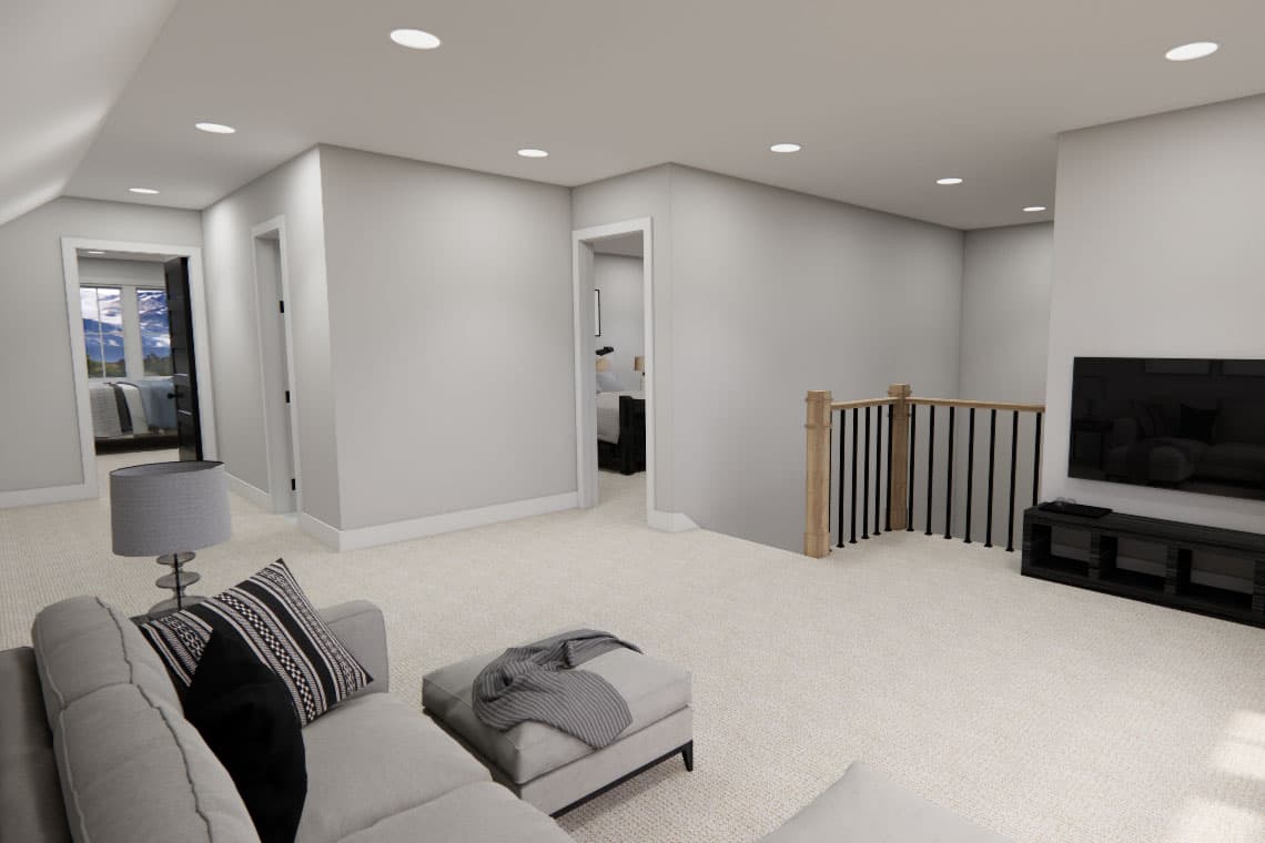 Plan 14800RK: Two-Story Country Farmhouse Plan with Loft Upstairs - 2403 Sq Ft - Image #26 - Country, Farmhouse, Modern Farmhouse, Traditional