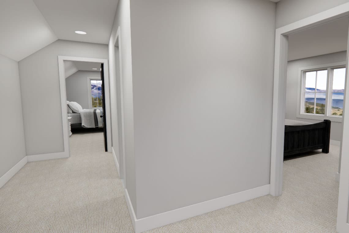 Plan 14800RK: Two-Story Country Farmhouse Plan with Loft Upstairs - 2403 Sq Ft - Image #28 - Country, Farmhouse, Modern Farmhouse, Traditional