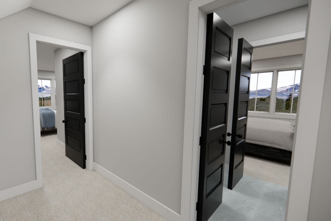 Plan 14800RK: Two-Story Country Farmhouse Plan with Loft Upstairs - 2403 Sq Ft - Image #29 - Country, Farmhouse, Modern Farmhouse, Traditional