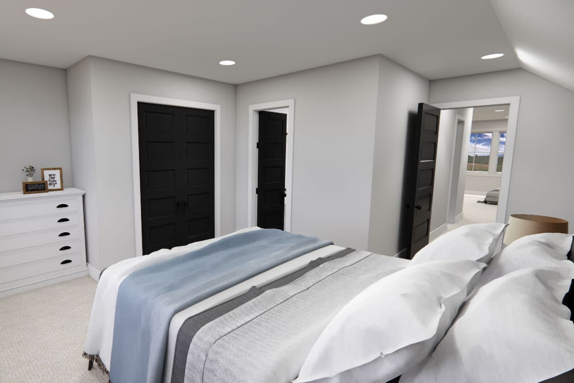 Plan 14800RK: Two-Story Country Farmhouse Plan with Loft Upstairs - 2403 Sq Ft - Image #34 - Country, Farmhouse, Modern Farmhouse, Traditional