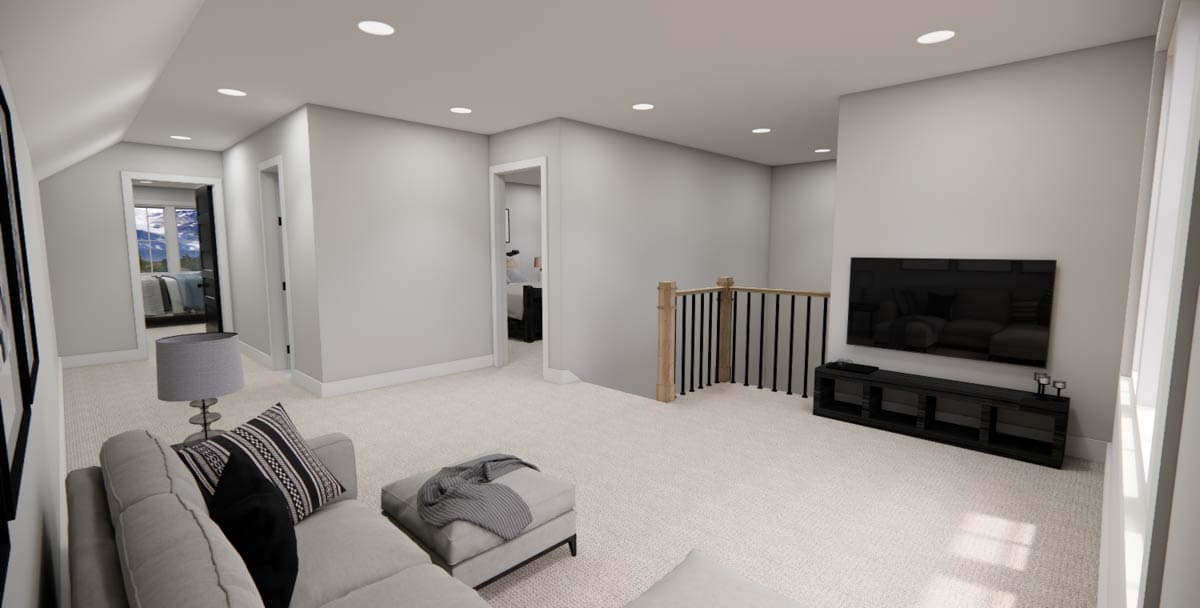 Plan 14804RK: Two-Story Country Farmhouse Plan with 2-Car Garage on the Side - 2403 Sq Ft - Image #22 - Country, Farmhouse, Modern Farmhouse, Traditional