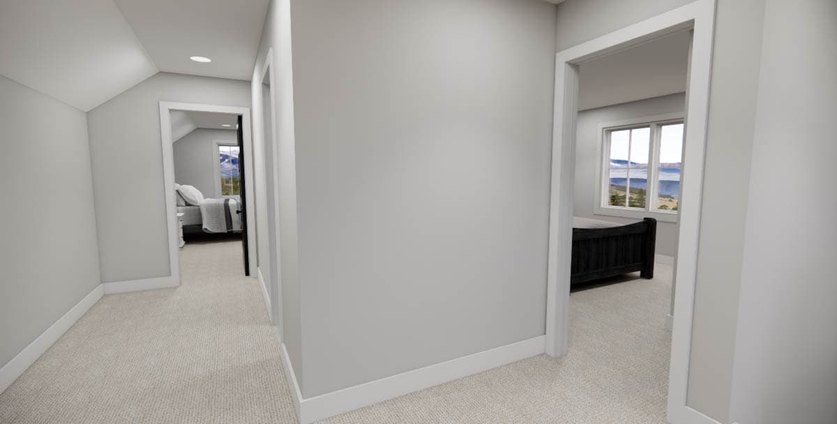 Plan 14804RK: Two-Story Country Farmhouse Plan with 2-Car Garage on the Side - 2403 Sq Ft - Image #24 - Country, Farmhouse, Modern Farmhouse, Traditional