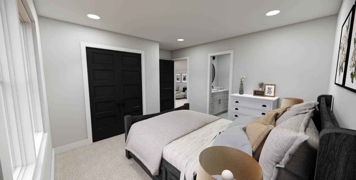 Plan 14804RK: Two-Story Country Farmhouse Plan with 2-Car Garage on the Side - 2403 Sq Ft - Image #26 - Country, Farmhouse, Modern Farmhouse, Traditional