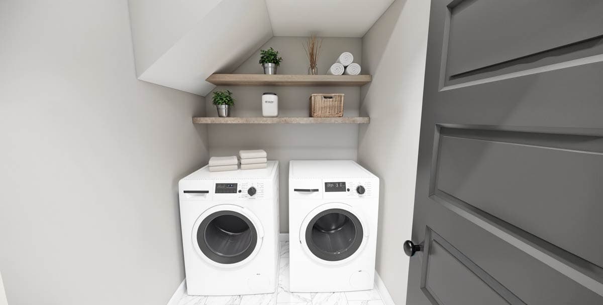 Plan 14805RK: 2000 Square Foot 3 Bedroom Modern Farmhouse Plan with Wrap Around Rear Porch - Image #21 - Cottage, Country, Farmhouse, Modern Farmhouse, New American