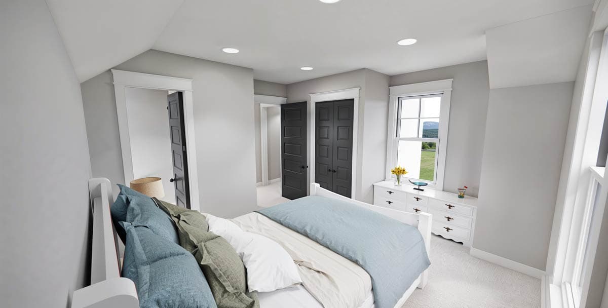 Plan 14805RK: 2000 Square Foot 3 Bedroom Modern Farmhouse Plan with Wrap Around Rear Porch - Image #37 - Cottage, Country, Farmhouse, Modern Farmhouse, New American