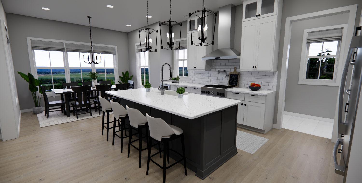 Plan 14807RK: 4-Bed Modern Farmhouse Cottage with Wraparound Porch and a Home Office - 2733 Sq Ft - Image #42 - Country, Farmhouse, Modern Farmhouse, Traditional