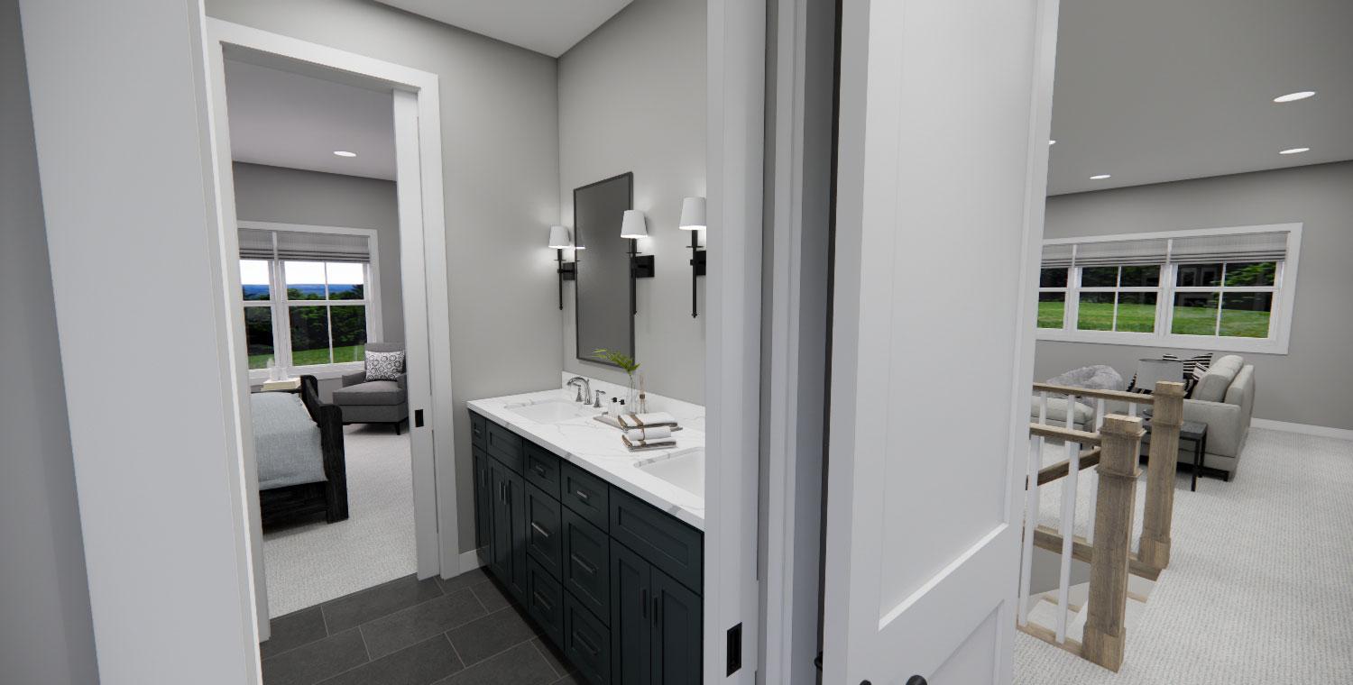 Plan 14807RK: 4-Bed Modern Farmhouse Cottage with Wraparound Porch and a Home Office - 2733 Sq Ft - Image #22 - Country, Farmhouse, Modern Farmhouse, Traditional