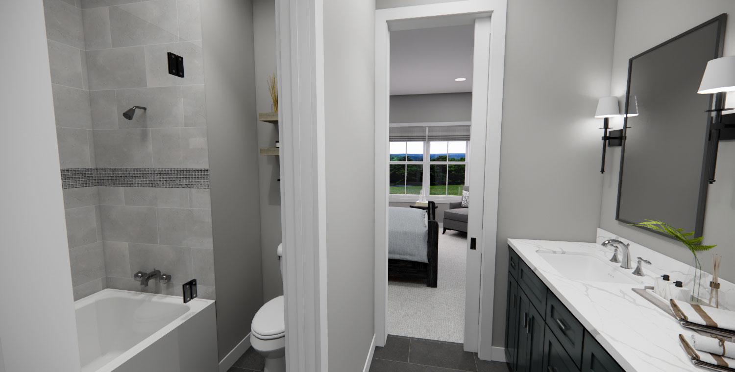 Plan 14807RK: 4-Bed Modern Farmhouse Cottage with Wraparound Porch and a Home Office - 2733 Sq Ft - Image #21 - Country, Farmhouse, Modern Farmhouse, Traditional