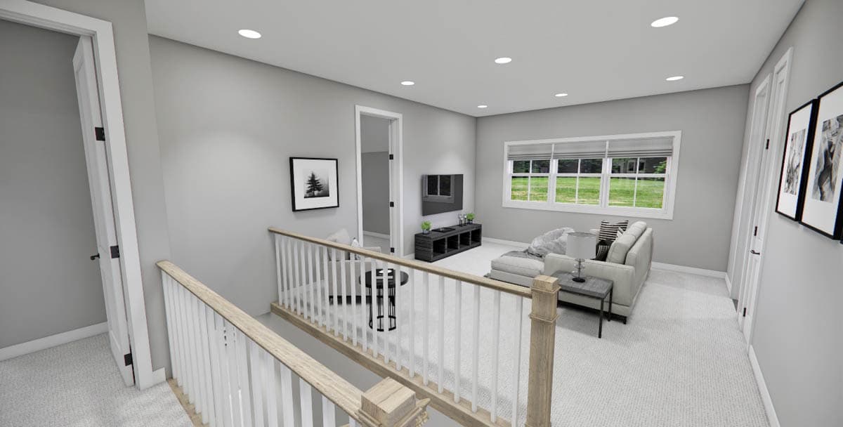 Plan 14809RK: New American Farmhouse Plan with Home Office and Side-Load Garage - 2733 Sq Ft - Image #44 - Country, Farmhouse, Modern Farmhouse, New American
