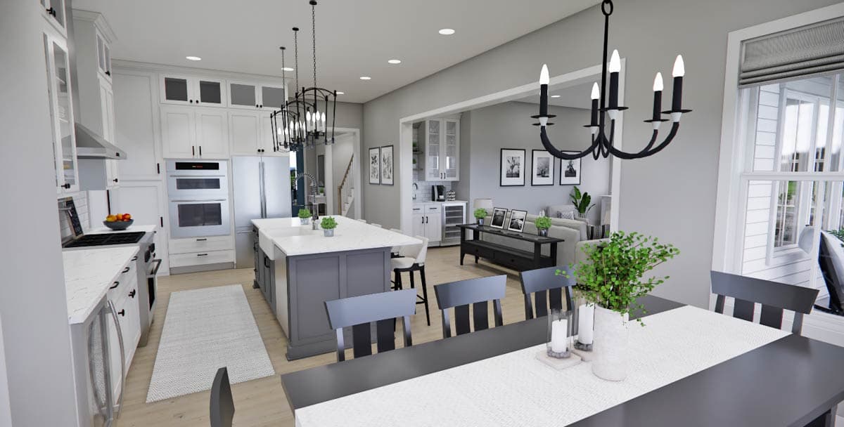 Plan 14810RK: Modern Farmhouse House Plan with Home Office and Main Floor Master Suite - 2733 Sq Ft - Image #18 - Country, Farmhouse, Modern Farmhouse, New American