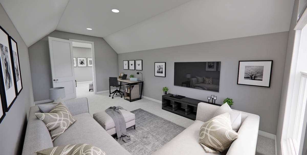 Plan 14810RK: Modern Farmhouse House Plan with Home Office and Main Floor Master Suite - 2733 Sq Ft - Image #52 - Country, Farmhouse, Modern Farmhouse, New American