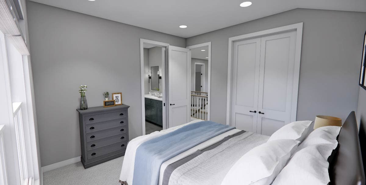 Plan 14810RK: Modern Farmhouse House Plan with Home Office and Main Floor Master Suite - 2733 Sq Ft - Image #58 - Country, Farmhouse, Modern Farmhouse, New American