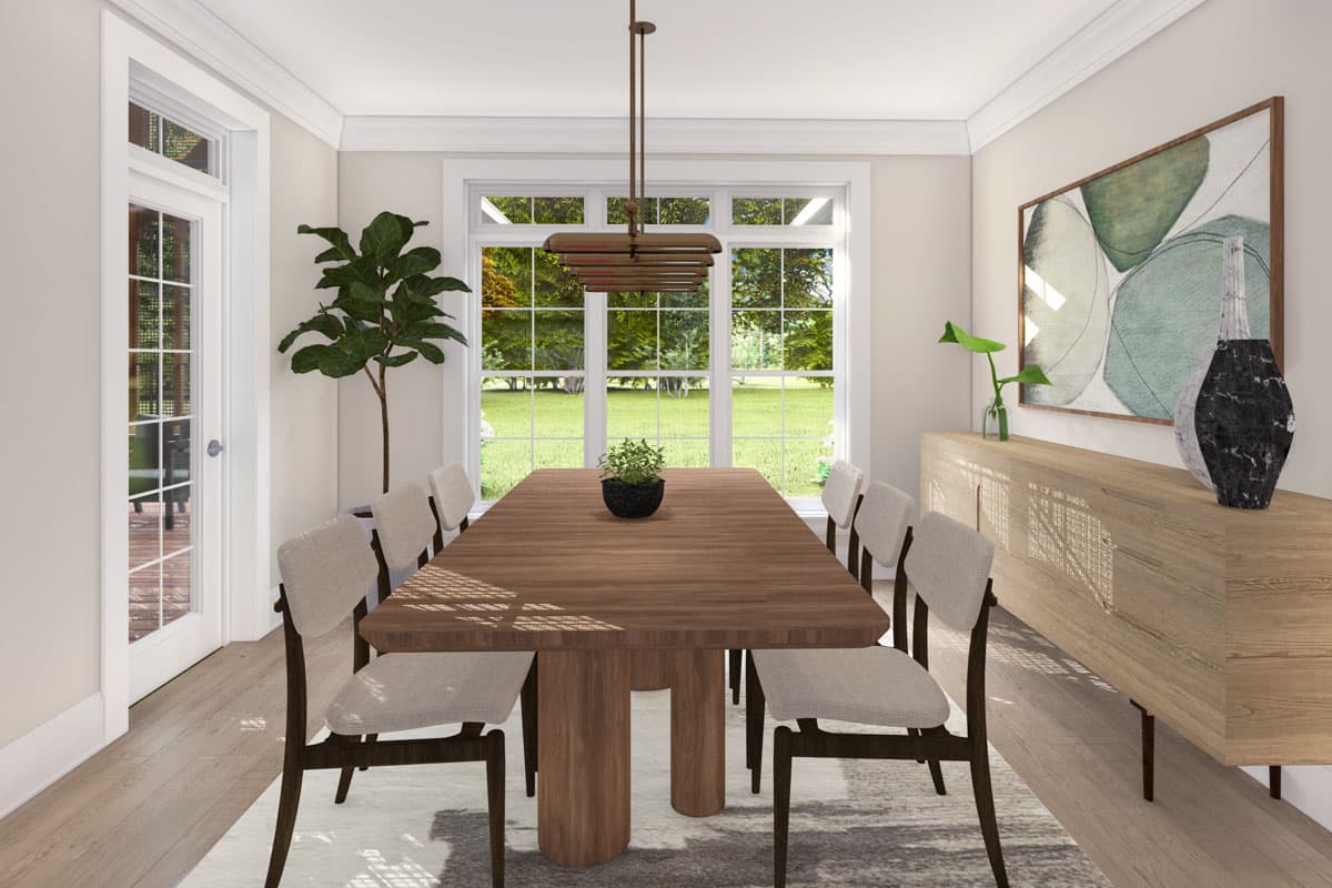 Plan 810029RBT: 4-Bed Traditional House Plan with Two-Story Great Room - 4570 Sq Ft - Image #6 - Craftsman, Modern Farmhouse, Southern, Traditional