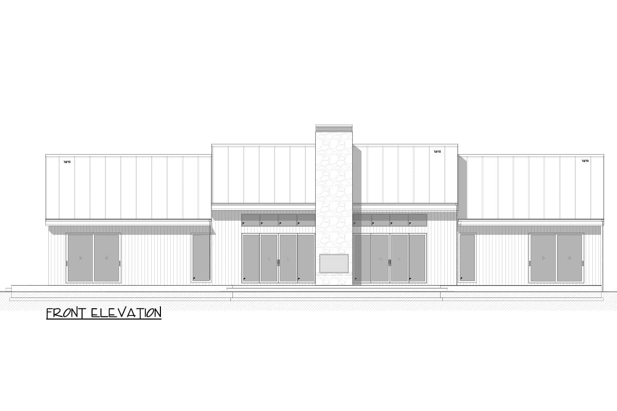 Plan 311065RMZ: 3-Bed Scandinavian House Plan with Loft Area - 3155 Sq Ft - Image #10 - Mid Century Modern, Scandinavian