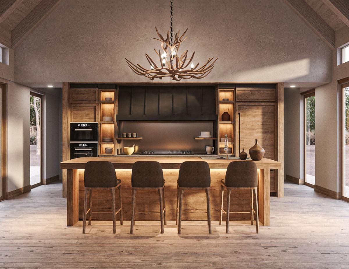 Plan 311065RMZ: 3-Bed Scandinavian House Plan with Loft Area - 3155 Sq Ft - Image #6 - Mid Century Modern, Scandinavian