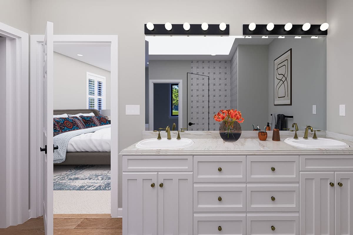 Plan 61531UT: 3-Bed New American with Home Office - 3796 Sq Ft - Image #25
