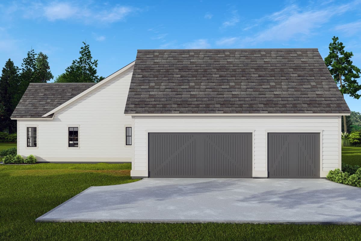 Plan 25442TF: One-Story Traditional House Plan with Home Office - 3942 Sq Ft - Image #11 - Country, Traditional