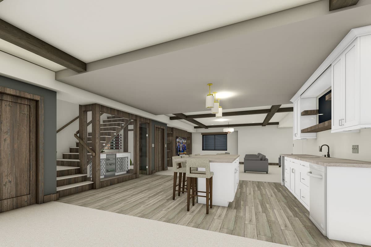 Plan 64550SC: One-Story Modern Craftsman House Plan with Two Flex Rooms - 2532 Sq Ft - Image #17 - Craftsman, New American, Prairie, Ranch