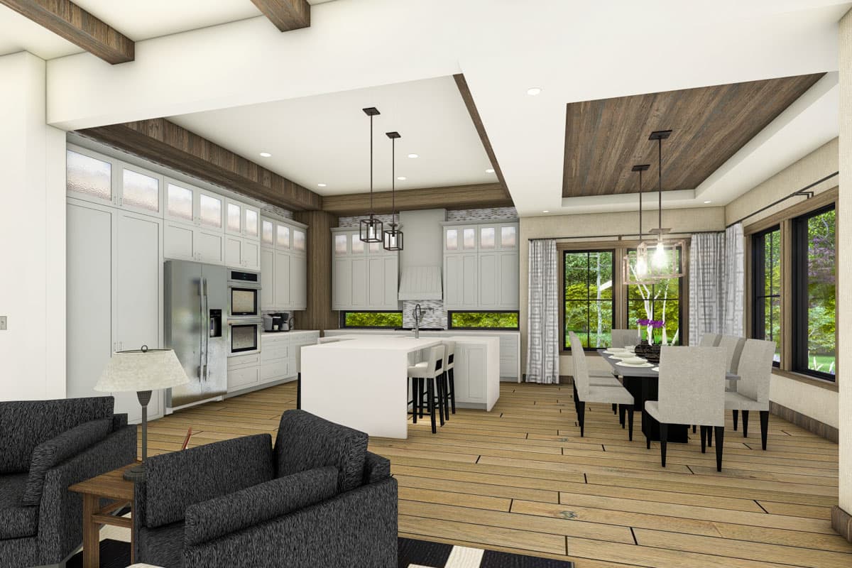Plan 64550SC: One-Story Modern Craftsman House Plan with Two Flex Rooms - 2532 Sq Ft - Image #18 - Craftsman, New American, Prairie, Ranch