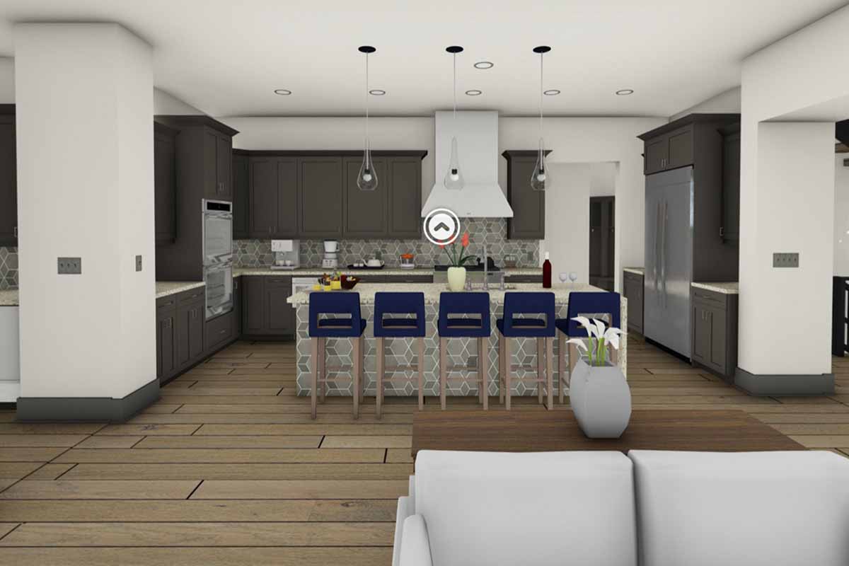 Plan 64552SC: 5-Bed Prairie House Plan with Two-Story Great Room - 3238 Sq Ft - Virtual Tour Cover Image - Contemporary, Northwest, Prairie