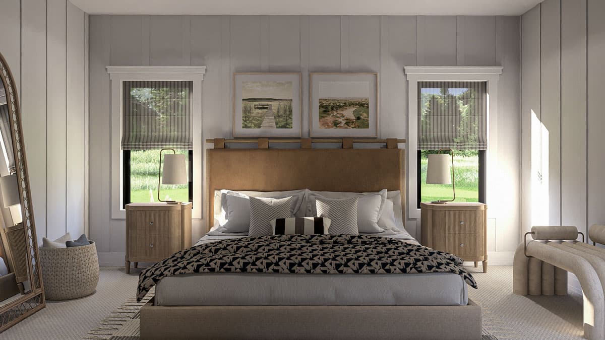 Plan 623429DJ: 3-Bed Modern Farmhouse Ranch House Plan with Vaulted Great Room - 1686 Sq Ft - Image #14 - Country, Modern Farmhouse, New American, Ranch, Traditional
