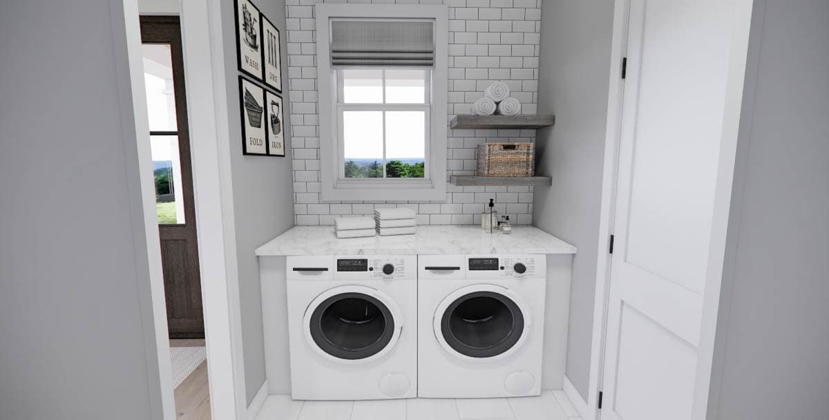 Plan 14815RK: 3-Bed Traditional Craftsman with Loft - 1995 Sq Ft - Image #10 - Craftsman, Traditional