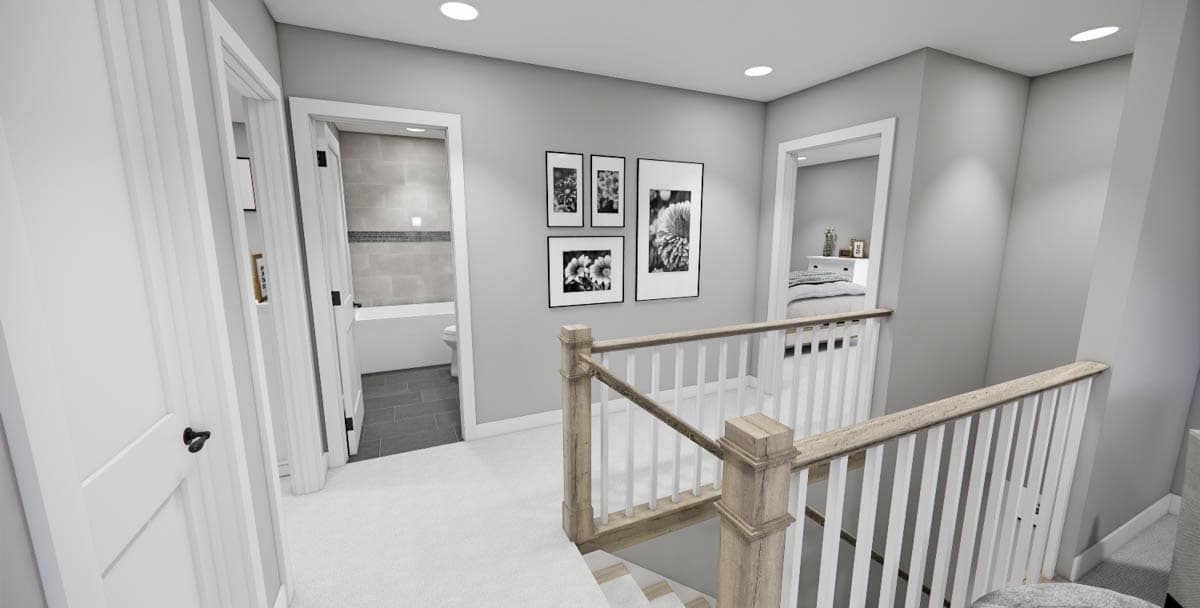 Plan 14815RK: 3-Bed Traditional Craftsman with Loft - 1995 Sq Ft - Image #39 - Craftsman, Traditional