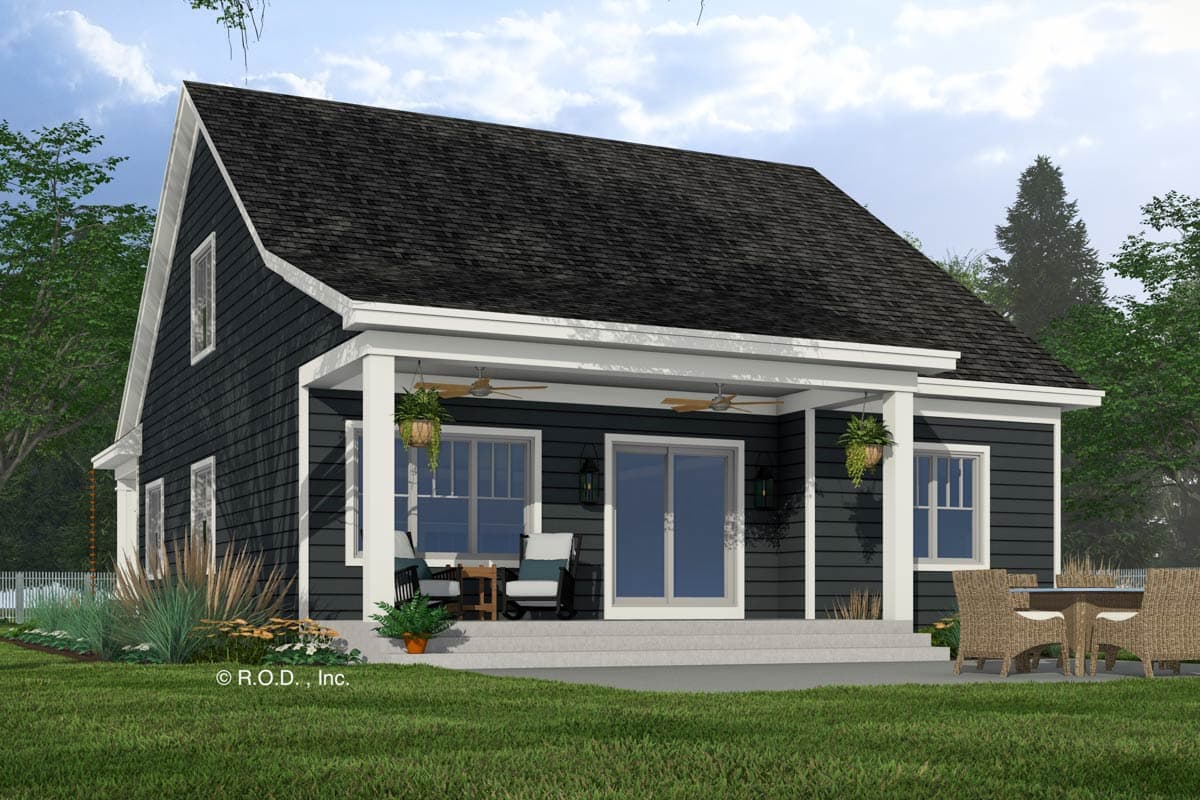 Plan 14815RK: 3-Bed Traditional Craftsman with Loft - 1995 Sq Ft - Image #7 - Craftsman, Traditional