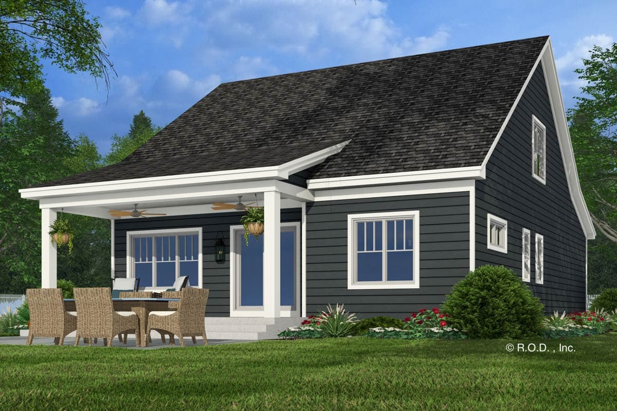 Plan 14816RK: 3-Bedroom Bungalow House Plan with Loft - 1995 Sq Ft - Image #5 - Craftsman, Traditional
