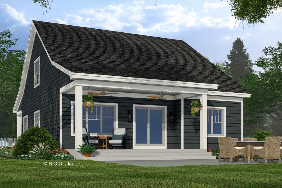 Plan 14816RK: 3-Bedroom Bungalow House Plan with Loft - 1995 Sq Ft - Image #7 - Craftsman, Traditional