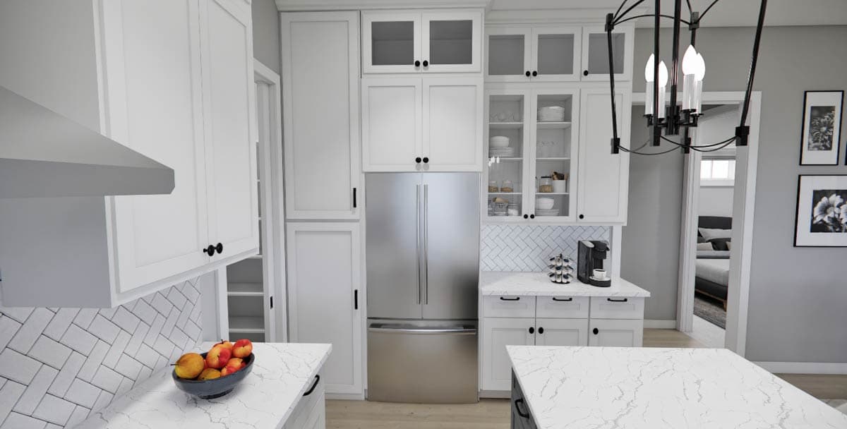 Plan 14816RK: 3-Bedroom Bungalow House Plan with Loft - 1995 Sq Ft - Image #18 - Craftsman, Traditional